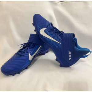 New Nike Alpha Menace Varsity 2 Football Cleats Size:14 Blue White AQ8154-400